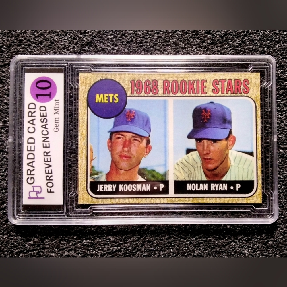 Nolan Ryan, Jerry Koosman HOF Baseball Rookie Card Set
